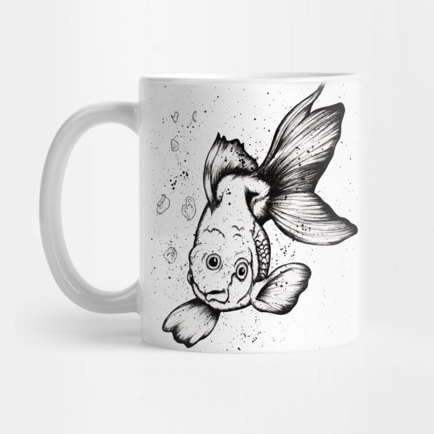 Third-Eyed Goldfish by snowsart